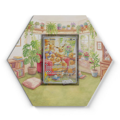 188/167 Evoli - Extended Artwork Pokemon Card Display