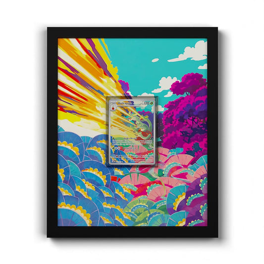 188 Hydrapfel - Extended Artwork Framed Pokemon Card Display