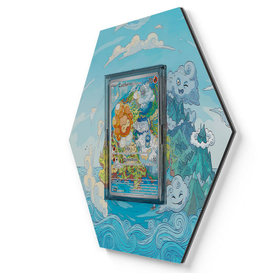 195/191 Formeo Sonnenform - Extended Artwork Pokemon Card Display