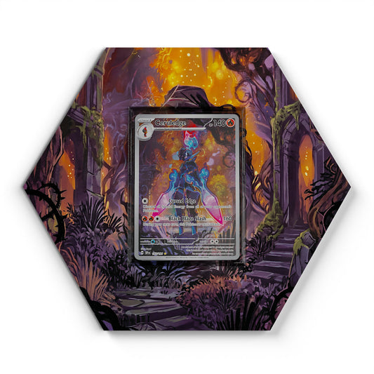 197/191 Azugladis - Extended Artwork Pokemon Card Display
