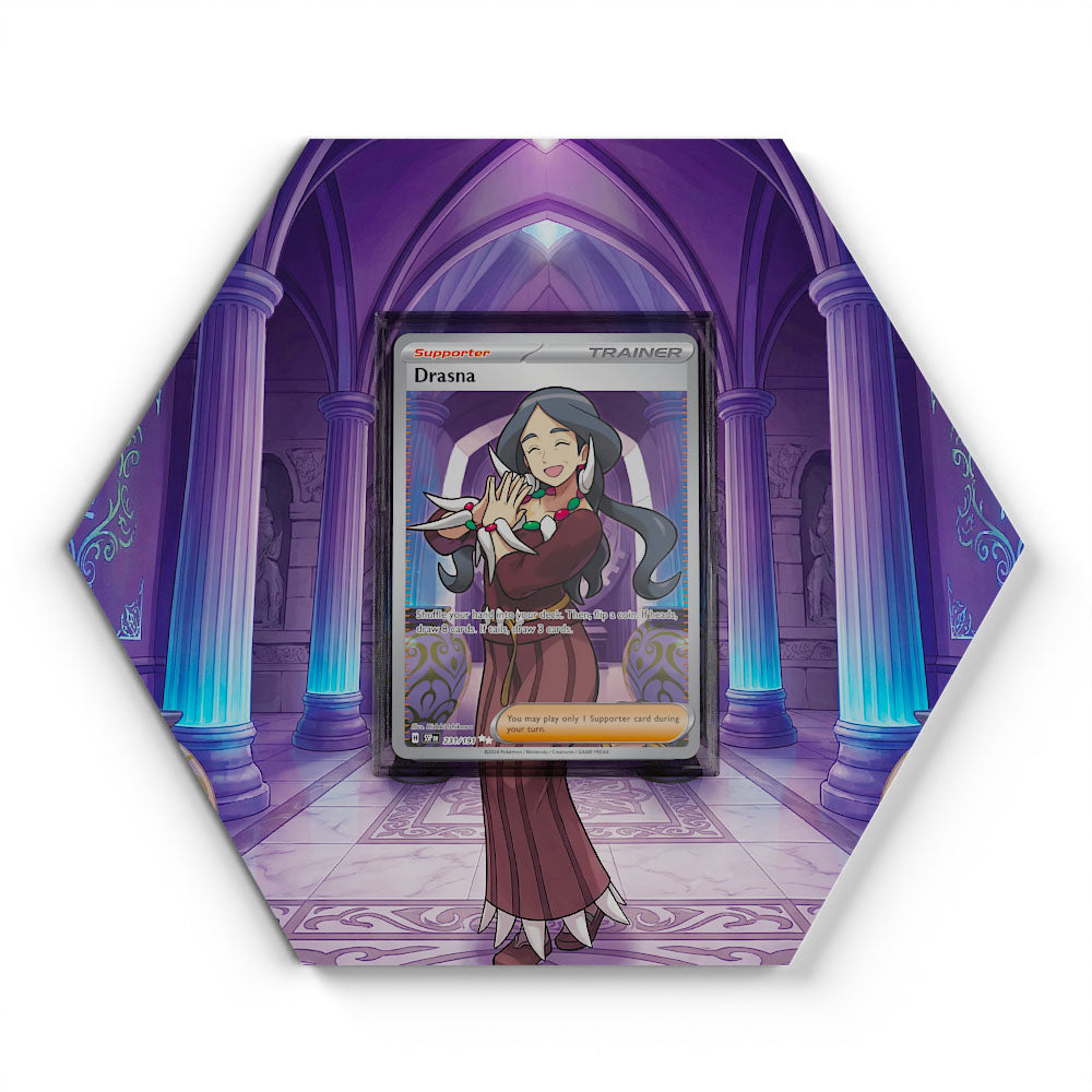 231/191 Draschel - Extended Artwork Pokemon Card Display
