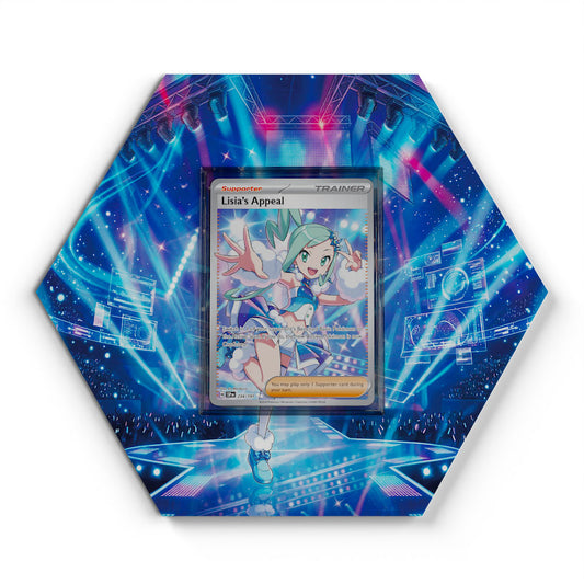 234/191 Xenia-Anziehungskraft - Extended Artwork Pokemon Card Display
