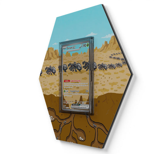 236/191 Fermicula EX - Extended Artwork Pokemon Card Display