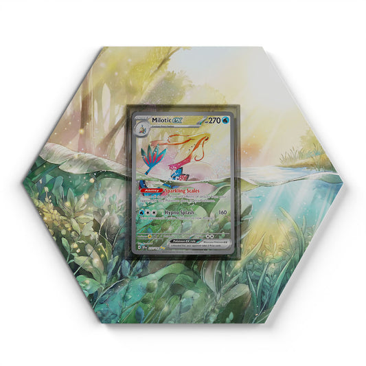 237/191 Milotic EX - Extended Artwork Pokemon Card Display