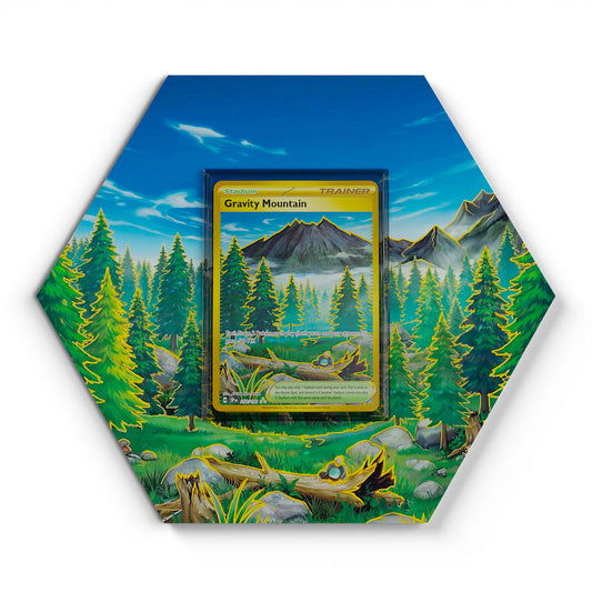 250/191 Schwerkraftberg - Extended Artwork Pokemon Card Display