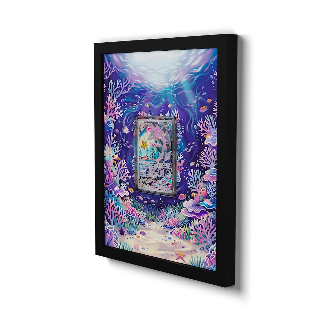 192/182 Agiluza - Extended Artwork Framed Pokemon Card Display