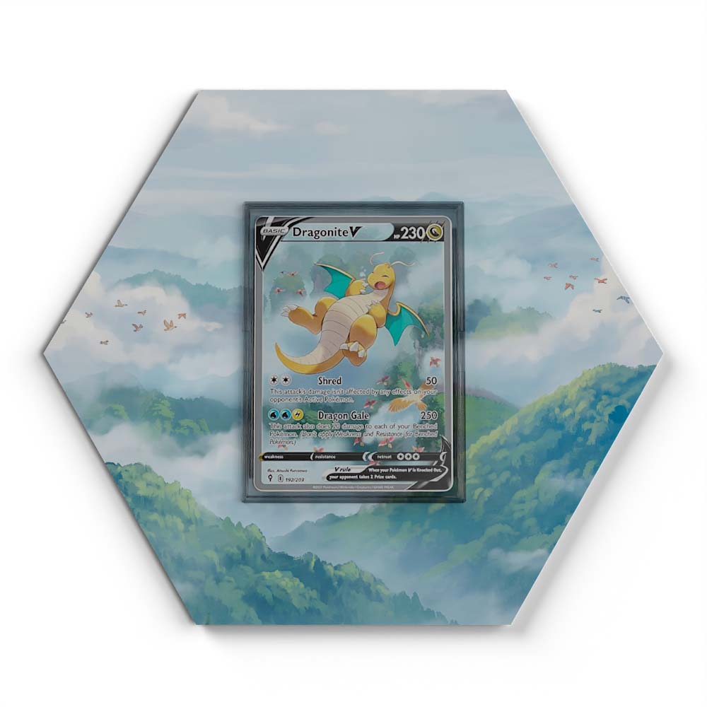 192/203 Dragonite V - Extended Artwork Pokemon Card Display