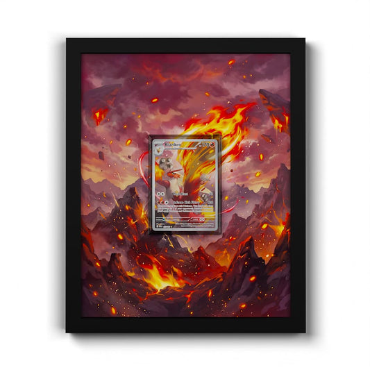 192 Lohgock - Extended Artwork Framed Pokemon Card Display
