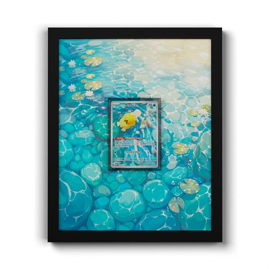 193 Mistys Enton - Extended Artwork Framed Pokemon Card Display