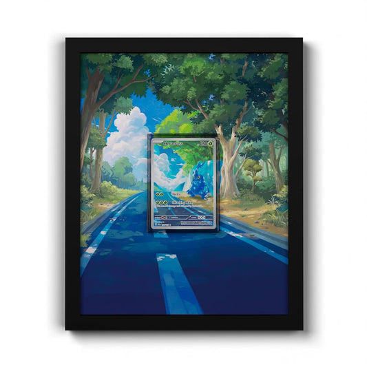 194 Skaraborn - Extended Artwork Framed Pokemon Card Display