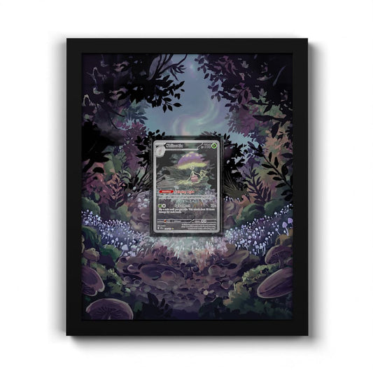 194 Lamellux - Extended Artwork Framed Pokemon Card Display