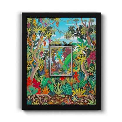 195 Tropius - Extended Artwork Framed Pokemon Card Display