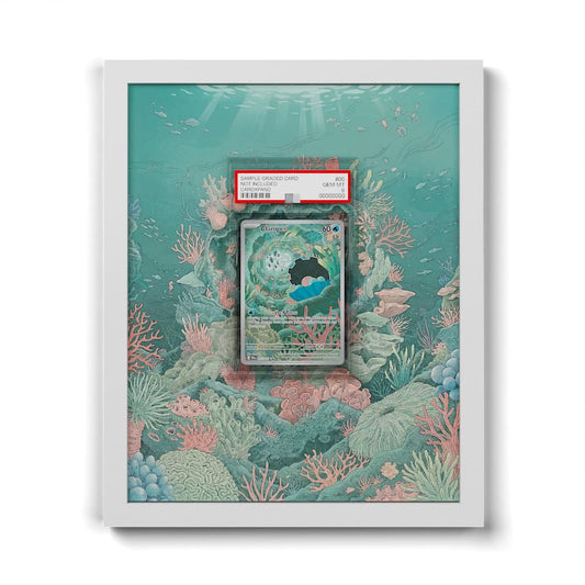 195 Perlu - Extended Artwork Framed Pokemon Card Display
