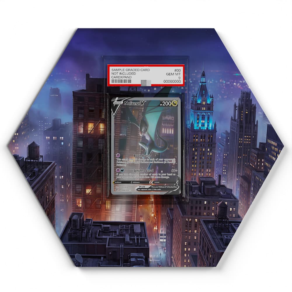 196/203 UHaFnir V - Extended Artwork Pokemon Card Display