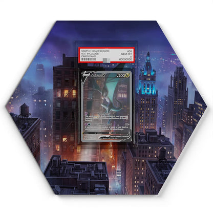196/203 UHaFnir V - Extended Artwork Pokemon Card Display
