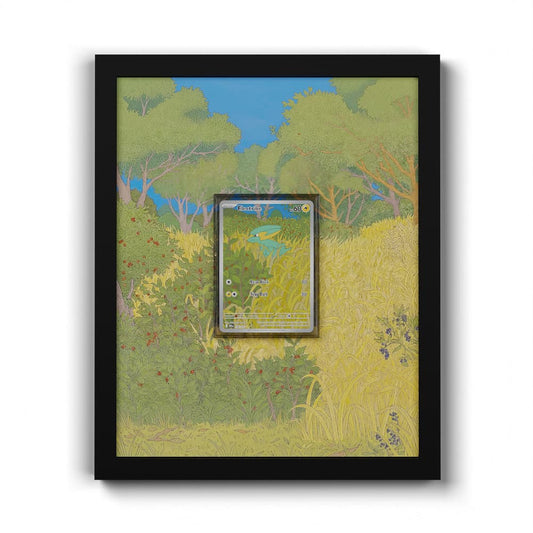 196 Frizelbliz - Extended Artwork Framed Pokemon Card Display