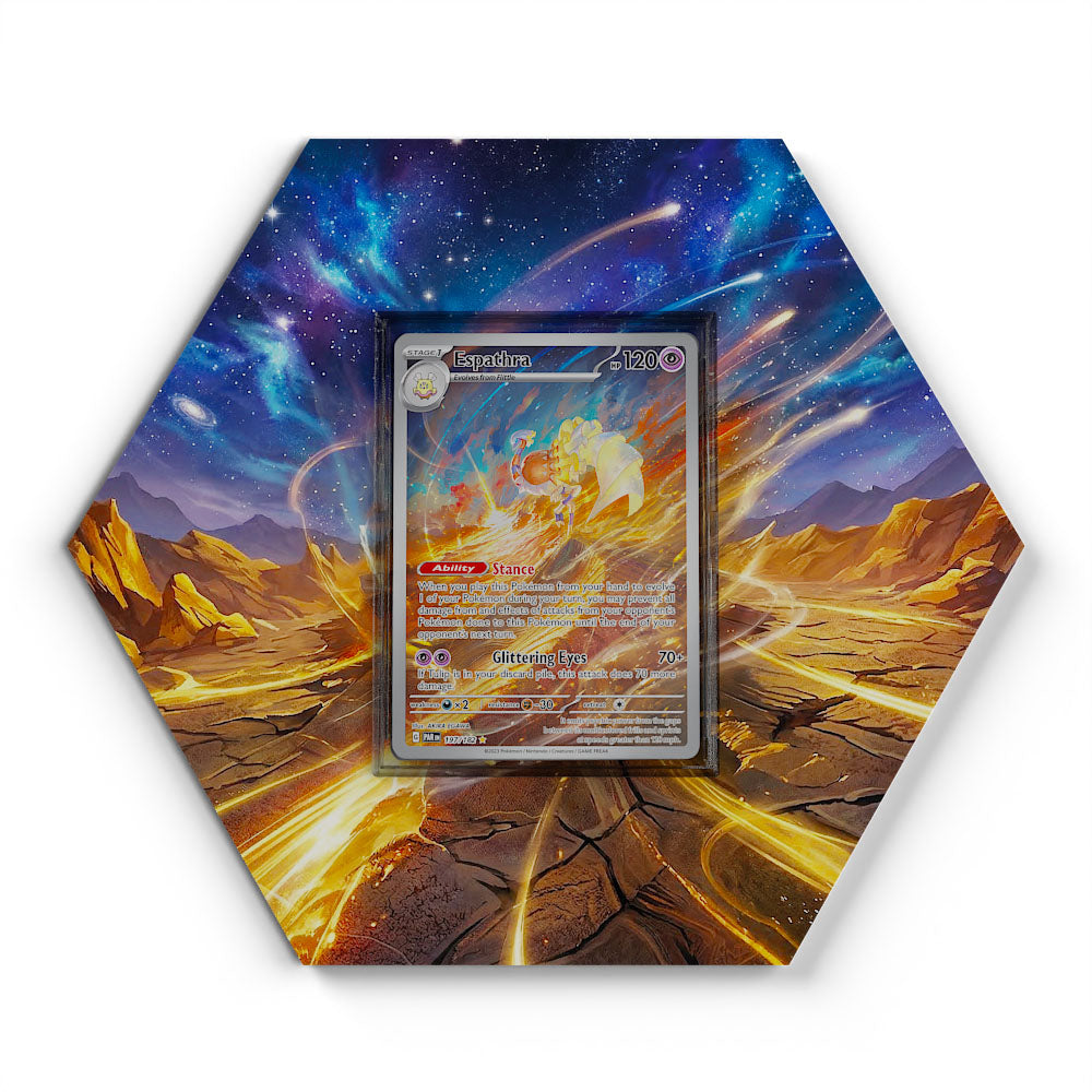 197/182 Psintra - Extended Artwork Pokemon Card Display