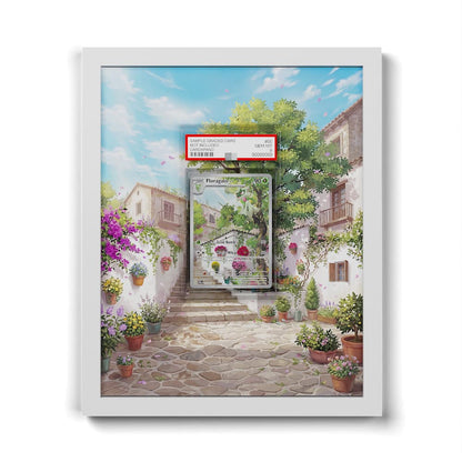 197 Floragato - Extended Artwork Framed Pokemon Card Display