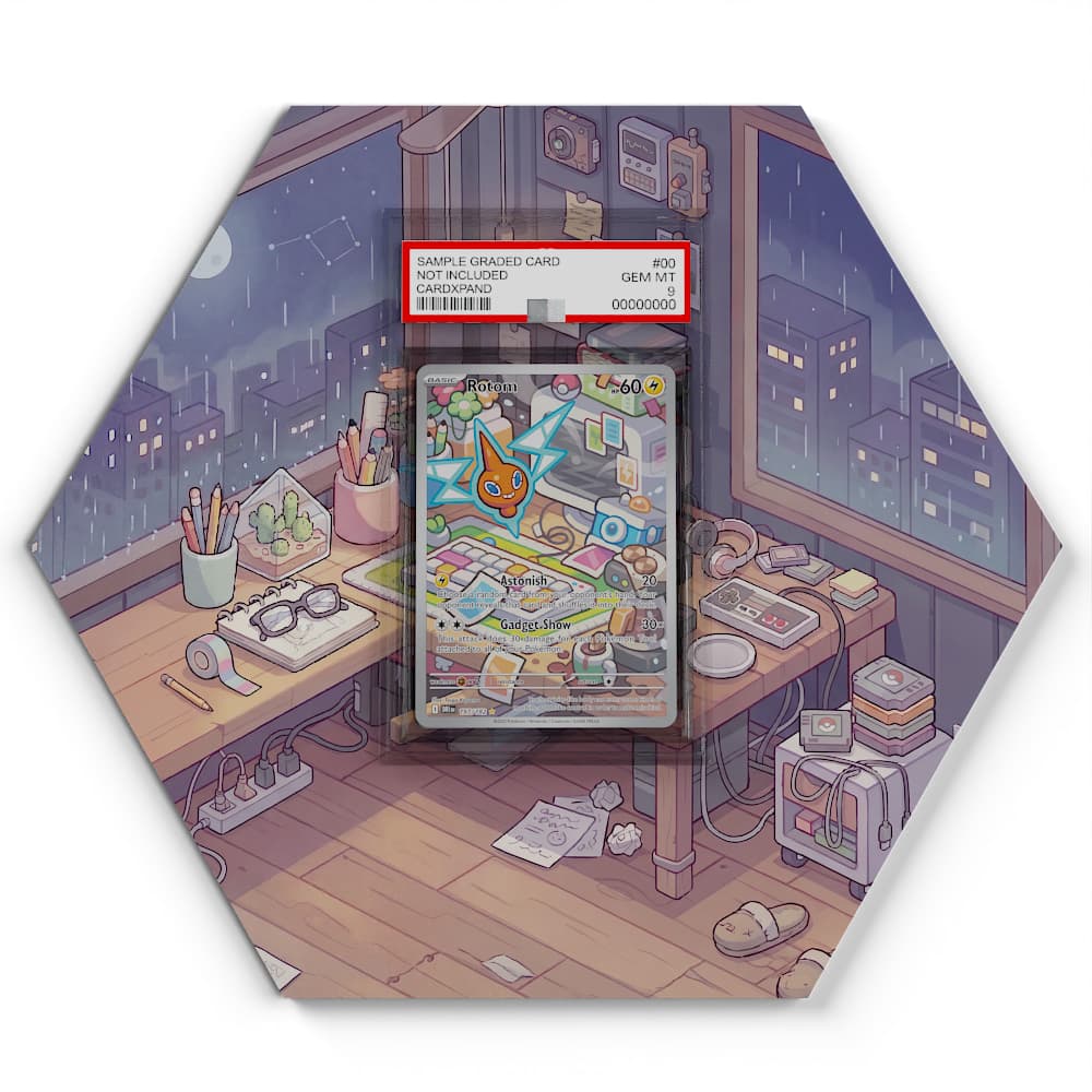 197 Rotom - Extended Artwork Pokemon Card Display