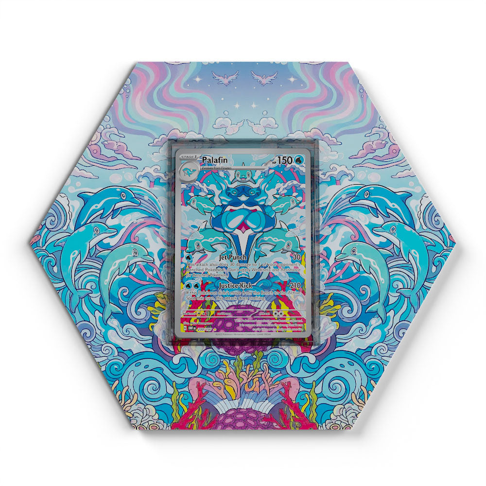 200/197 Delphinator - Extended Artwork Pokemon Card Display