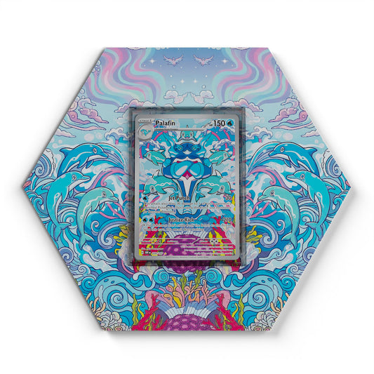 200/197 Delphinator - Extended Artwork Pokemon Card Display