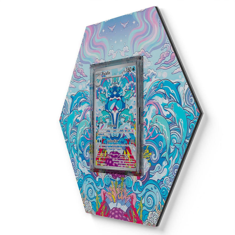 200/197 Delphinator - Extended Artwork Pokemon Card Display