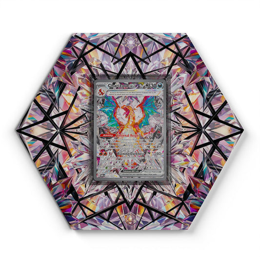 223/197 Glurak EX - Extended Artwork Pokemon Card Display