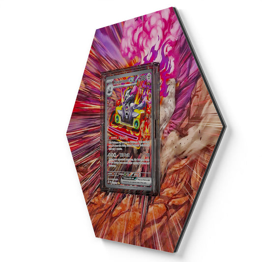 224/197 Knattertox EX - Extended Artwork Pokemon Card Display