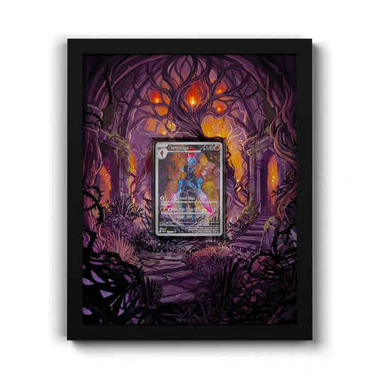 197 Azugladis - Extended Artwork Framed Pokemon Card Display