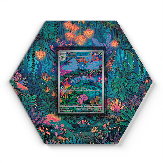 198/197 Duflor - Extended Artwork Pokemon Card Display
