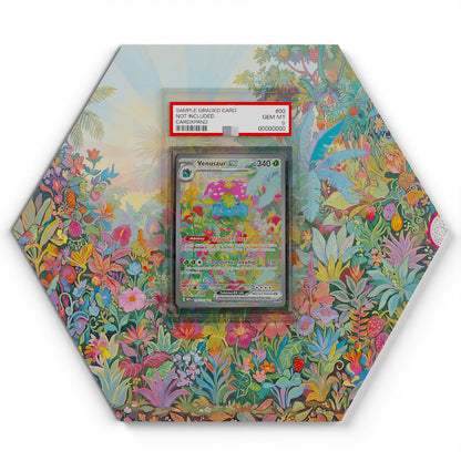 198/165 Bisaflor EX - Extended Artwork Pokemon Card Display