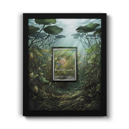 198 Barschwa - Extended Artwork Framed Pokemon Card Display
