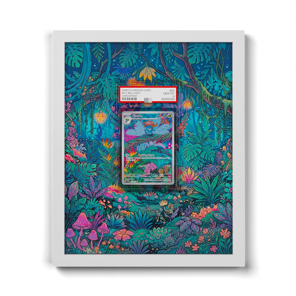 198 Duflor - Extended Artwork Framed Pokemon Card Display