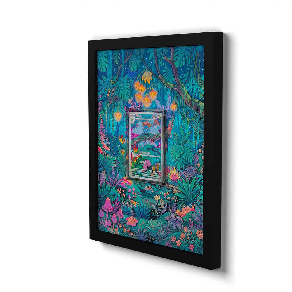 198 Duflor - Extended Artwork Framed Pokemon Card Display