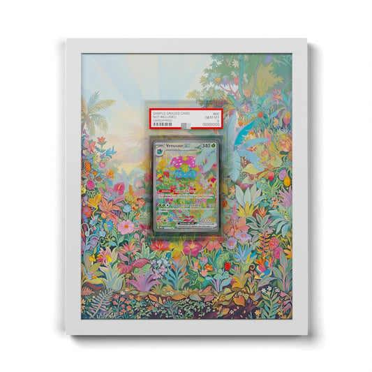 198 Bisaflor EX - Extended Artwork Framed Pokemon Card Display