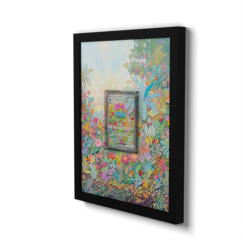 198 Bisaflor EX - Extended Artwork Framed Pokemon Card Display