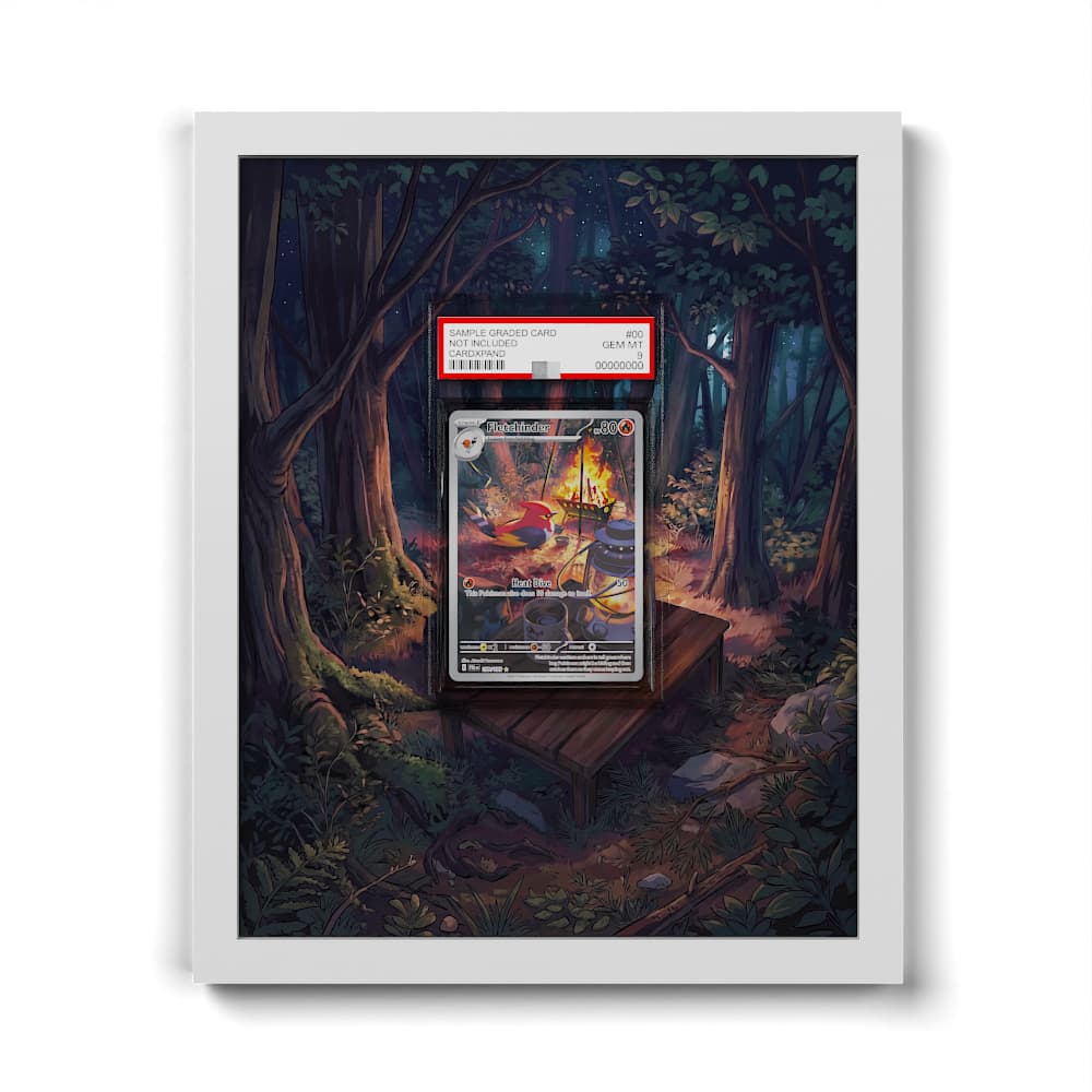 199 Dartignis - Extended Artwork Framed Pokemon Card Display