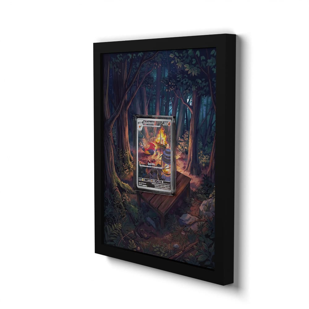 199 Dartignis - Extended Artwork Framed Pokemon Card Display