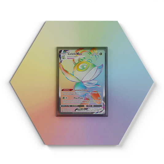 199/198 Celebi VMAX - Extended Artwork Pokemon Card Display