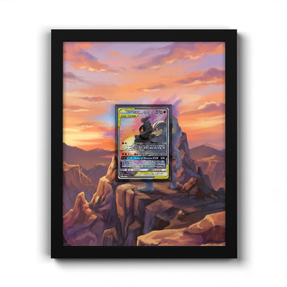 199/214 Marshadow & Machamp GX - Extended Artwork Pokemon Card Frame