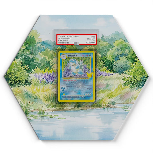 2/102 Blastoise - Extended Artwork Pokemon Card Display