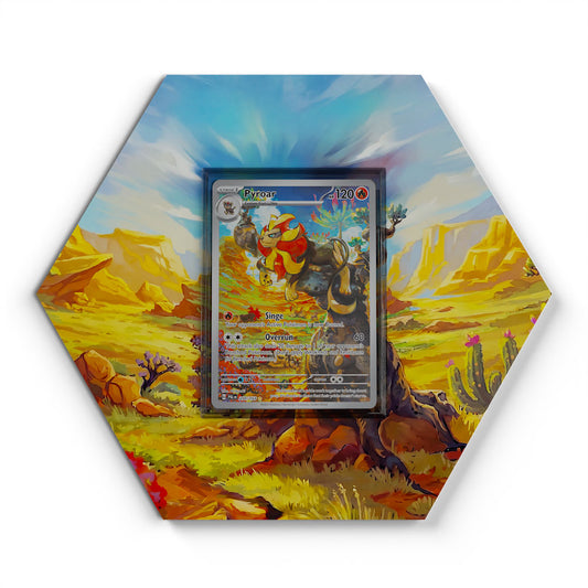 200/193 Pyroleo - Extended Artwork Pokemon Card Display