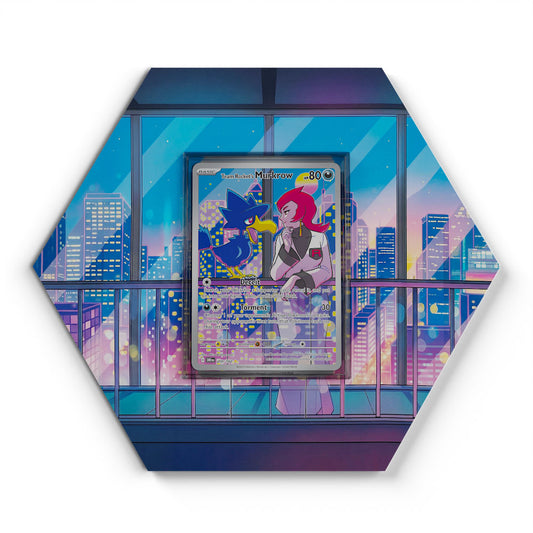 200/182 Team Rockets Kramurx - Extended Artwork Pokemon Card Display