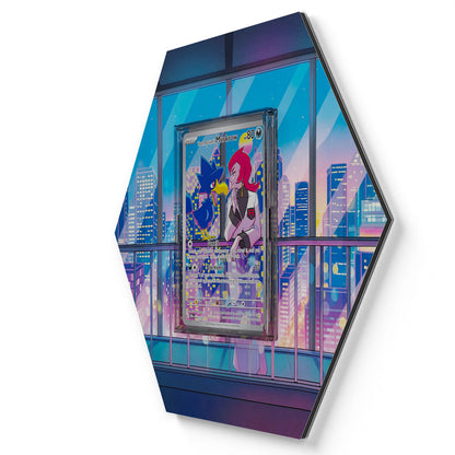 200/182 Team Rockets Kramurx - Extended Artwork Pokemon Card Display