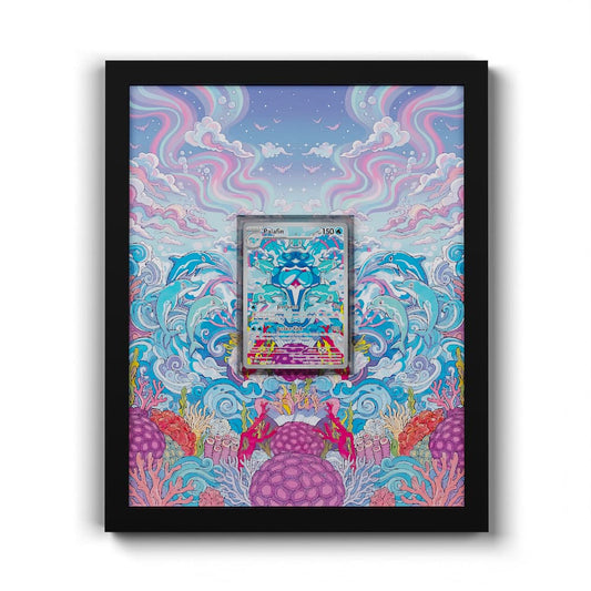 200 Delphinator - Extended Artwork Framed Pokemon Card Display