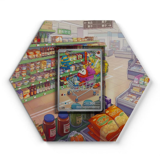 201/193 Krokel - Extended Artwork Pokemon Card Display