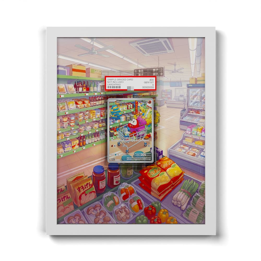 201/193 Krokel - Extended Artwork Framed Pokemon Card Display