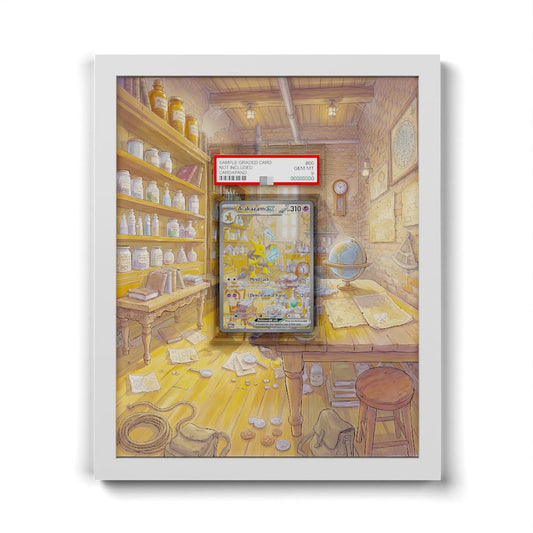 201 Simsala EX - Extended Artwork Framed Pokemon Card Display