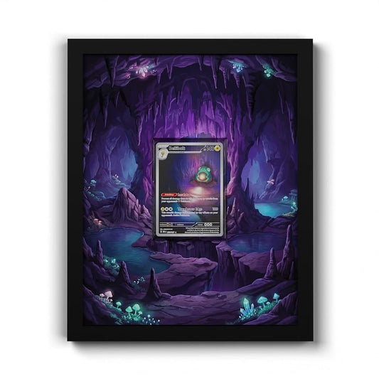 201 Wampitz - Extended Artwork Framed Pokemon Card Display
