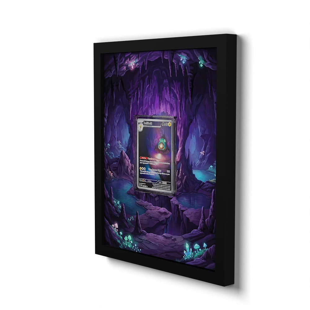 201 Wampitz - Extended Artwork Framed Pokemon Card Display